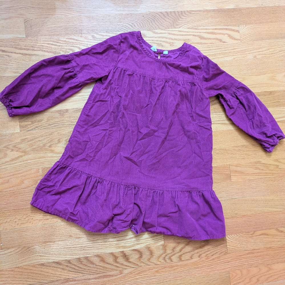 GAP Kids Plum Corduroy Dress